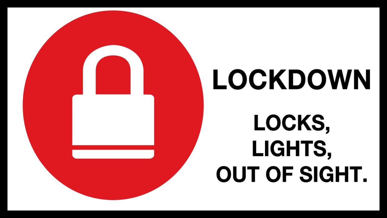 Screen example: Lockdown